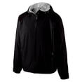thumbnail image 2 of Holloway Sportswear M Boys HOMEFIELD JACKET Black/Black 229211, 2 of 2