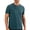 ☪385-Green, variant on Men's Solid Short Sleeve Round Neck Training T-Shirt - Breathable Running Fitness Top for Gym Workouts, Marathons and Athletic Training Sessions