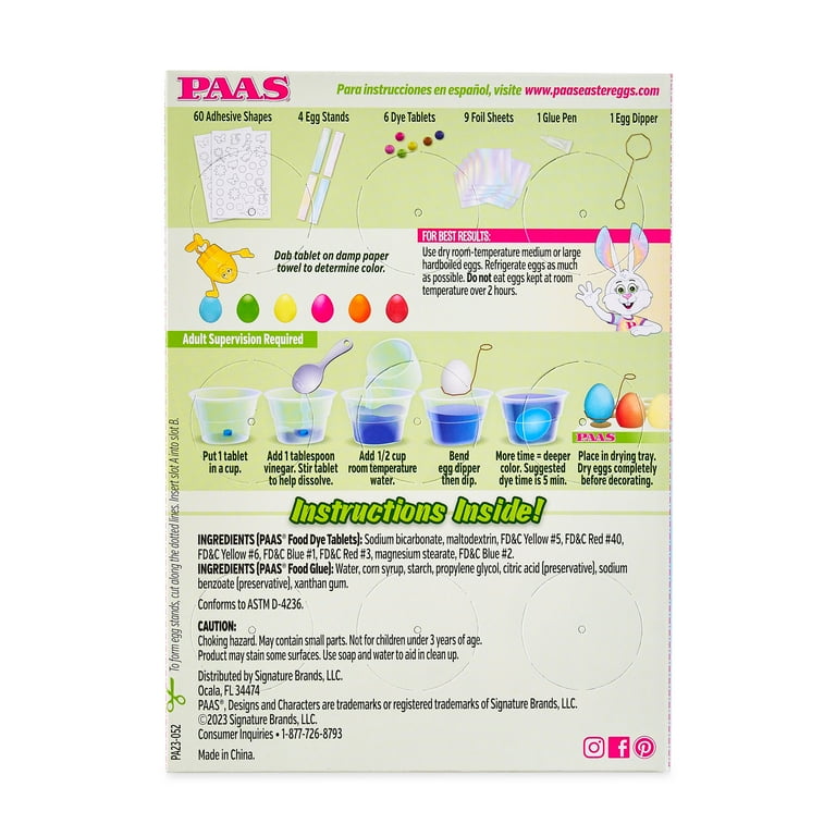 Paas Easter Egg Decorating Kit Instructions Shelly Lighting