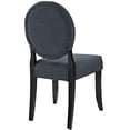 thumbnail image 3 of Modway Upholstered Dining Side Chair, Tufted Buttons, Gray, 3 of 4