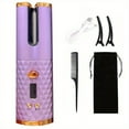 thumbnail image 1 of Wireless Automatic Curling Iron Portable Curling Wand With LCD Display Rechargeable Hair Curler For Hair Styling, 1 of 5