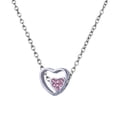 thumbnail image 4 of Charm para Pulsera LuckyLy, Dije de Corazón Doble, Acero Inoxidable y Zirconia Cúbica, Modelo Talia plateado UNITALLA, 4 of 8