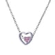 thumbnail image 4 of Charm para Pulsera LuckyLy, Dije de Corazón Doble, Acero Inoxidable y Zirconia Cúbica, Modelo Talia plateado UNITALLA, 4 of 8