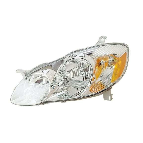 Headlight Front Lamp for 03-04 Toyota Corolla CE/LE Driver Left Fits select: 2003 TOYOTA COROLLA CE/LE/S