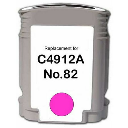 PrinterDash Remanufactured Replacement for Innovera IVR4912A Magenta Inkjet (69 ML) - Equivalent to HP C4912A / HP NO. 82