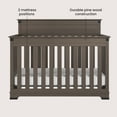 thumbnail image 5 of Child Craft Redmond Crib, Dresser & Chest Nursery Set, 4-in-1 Convertible Crib, Dapper Gray, 3-Piece, 5 of 8