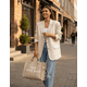 thumbnail image 3 of Bolsos Para Mujer Pu Capacidad Cercanías 33x27x16 Xtellar beige, 3 of 4
