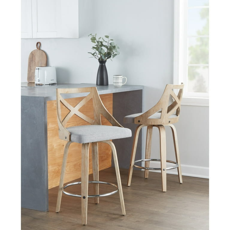 The gray discount barn counter stool