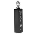 thumbnail image 1 of Acero inoxidable negra Corazón Cubo Barra Colgante Memorial 12 Estilo Yuyangstore Colgante conmemorativo de la cremación, 1 of 8