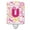 Multicolor, variant on Caroline's Treasures CJ2005-UCNL Letter U Flowers and Butterflies Pink Ceramic Night Light, 6x4x3", multicolor