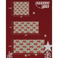 thumbnail image 6 of Christmas Garage Door Banner Cover 6 x 13 ft, Christmas Farmhouse Barn Pine Tree Windmill Red Christmas Garage Door Decorations Holiday Christmas Backdrop Decor for Winter New Year Xmas Party, 6 of 6
