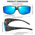 thumbnail image 3 of Gafas de Sol Polarizadas URUMQI para Usar Sobre Anteojos 100% UV400, 3 of 7