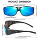 thumbnail image 3 of Gafas de Sol Polarizadas URUMQI para Usar Sobre Anteojos 100% UV400, 3 of 7