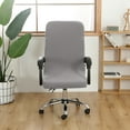 thumbnail image 7 of Ycandiee Office Chair Covers, Stretch Computer Chair Cover, Boss Chair Slipcovers, Office Chair Cover with Durable Zippe, 7 of 7