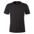 thumbnail image 1 of s.Oliver Camiseta para hombre: básica, cuello redondo, algodón, lisa Negro XL (X-Large), 1 of 4