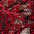 thumbnail image 5 of Levmjia Lingerie Set Lace Teddy Bodysuit One Piece Lingerie For Women Solid Color Soft Sheer Mesh Sleepwear Romantic Valentines Day Gift, 5 of 9