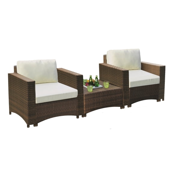 Studio Shine Collection 2 Armchairs and coffee table set