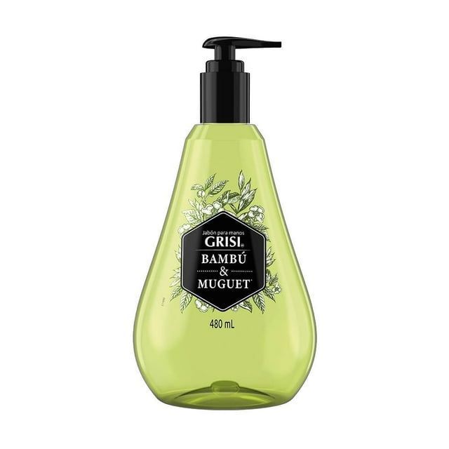Jabón líquido para manos Grisi bambú & muguet 480 ml