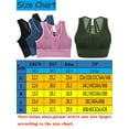 thumbnail image 3 of FANNYC Women Seamless Sports Bra Yoga Bra High Impact Fitness Activewear Racerback Running Crop Tops, 3 of 7