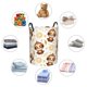 thumbnail image 4 of Balery Sloth Yoga Cesta de ropa redonda con asas, impermeable, independiente, para ropa, juguetes, dormitorio y familia-Small, 4 of 6