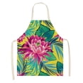 thumbnail image 1 of Delantales florales Delantal de panaderos con bolsillos Regalos de chef para mujeres Babero impermeable para hombres brillar Electrónica, 1 of 3
