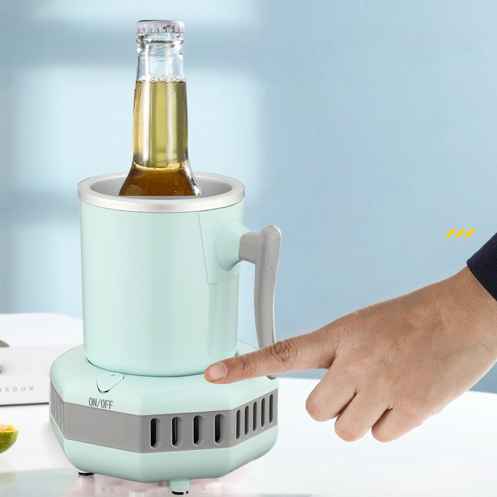 Portable Ice Maker Machine Countertop Fast Mini Freezer For Kitchen Home Bar Beverage Chiller With Efficient Technology