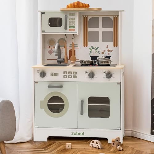 Mini Kitchen Kitchen Set For 10 Year Old Robud Wooden Play Kitchen