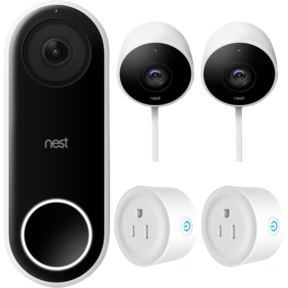 Nest Hello Smart Wi Fi Video Doorbell Nc5100us With Security Cam