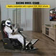 thumbnail image 2 of Asiento de simulador de conducción VEVOR Asiento reclinable para juegos de conducción ajustable con montaje de palanca de cambios apto para Logitech G25/G27/G29/G920 Soporte de volante de carreras, 2 of 9