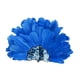 thumbnail image 5 of Sombrero de jefe indio, tocado de plumas, diadema para disfraz de adulto para fiesta y espectáculo. Azul oscuro, 5 of 8