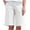 White, variant on cfhntfmh Cotton Linen Shorts for Women Wide Leg Mid Length Shorts with Pocket Summer Casual Bermuda Shorts