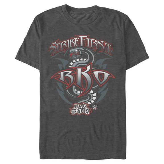 Mens WWE Randy Orton Strike First RKO T Shirt