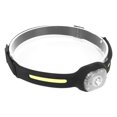 thumbnail image 4 of Linterna frontal COB, linterna frontal de silicona, luz ajustable, lámpara LMCOB, linterna frontal con carga USB, tecnología innovadora, 4 of 14