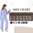 thumbnail image 6 of MINTREUS Pajamas for Women Set 2 Piece Lounge Set Long Sleeve Pjs Long Pants Sleepwear with Pockets, 6 of 9