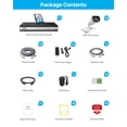 thumbnail image 4 of POE Security Camera System with Color Night Vision, ZOSI 5MP Outdoor POE Security Camera with Two Way Audio, Spotlight, ,AI Detection, 16CH NVR with 4TB HDD for 24/7 Recording, 4 of 10
