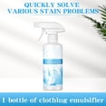 thumbnail image 5 of Powerful Stain Remover Spray for Clothes, Non-Ionic Emulsifier, Brightens Whites, Gentle on Fabrics, 300ml - Ideal for Laundry and Upholstery A, 5 of 5