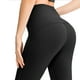 thumbnail image 5 of Capris de yoga de cintura alta para mujer con bolsillos, control de abdomen a través del entrenamiento, leggings capri deportivos para correr, 10/XL,:;:;, 5 of 7