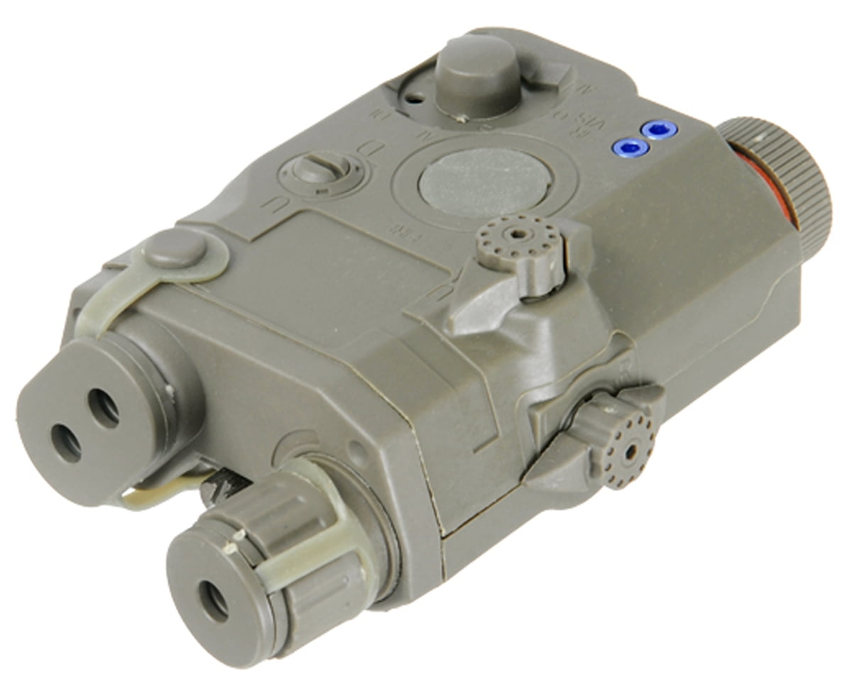 Tactical Airsoft Lipo Battery Case Box Dummy PEQ LA5 Foliage Green