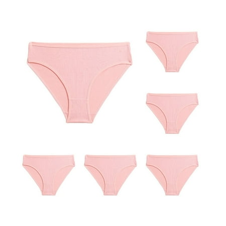 Guanyst Women s Physiological Panties  No Show Underwear for Women Seamless High Cut Briefs Mid-waist Soft No Panty Lines Pack of 6
