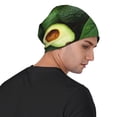 thumbnail image 4 of Rocae Fresh Avocados for Beanies Hats for Men Women Warm Chunky Knit Hats Winter Adult Milk Silk Knitted Beanie, 4 of 7