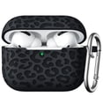thumbnail image 1 of Funda dGeGe compatible con AirPods Pro de silicona de segunda generación, negra, 1 of 9