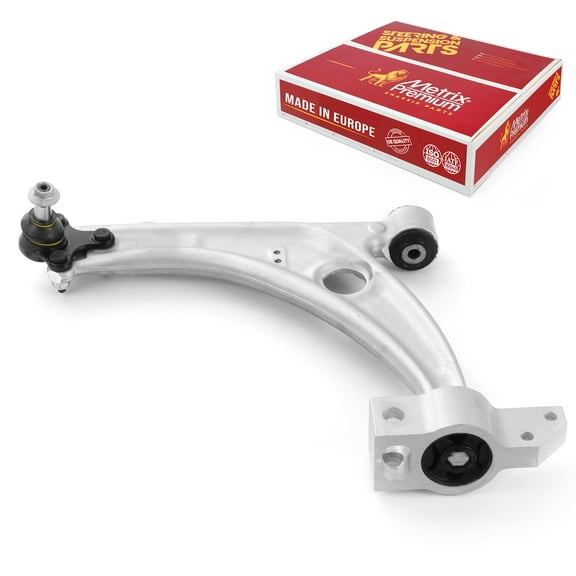 Metrix Premium Chassis Parts - Front Left Lower Control Arm w Ball Joint & Bushing Assembly Fits 11 Volkswagen Passat (Mexico), 10 Tiguan, 09-17 CC, 09 Tiguan, 06-10 Passat, RK620589, Made in Europe