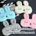 thumbnail image 2 of Lints Cotton Kids Eye Patch Cute Cartoon Replacement Sleeping Shading Eyeshade Household Office Travelling Sleeping Napping Blinder Eyeshade Light Blue, 2 of 8
