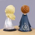 thumbnail image 2 of Q Posket-figura de princesa Elsa y Anna de , juguetes modelo GK, adorno de pastel, muñecas, regalos de decoración del hogar, regalos de Navidad, 15CM, 2 of 4