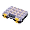 thumbnail image 2 of Caja de almacenamiento de hardware portátil Partition extraíble para la cubierta transparente del vehículo de cobertizo de armario de garaje con 34 Amarillo, 2 of 8