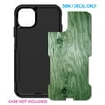 thumbnail image 2 of DistinctInk Custom SKIN / DECAL compatible with OtterBox Commuter for iPhone 11 Pro (5.8" Screen) - Green Weathered Wood Grain Print - Printed Wood Grain Image, 2 of 5