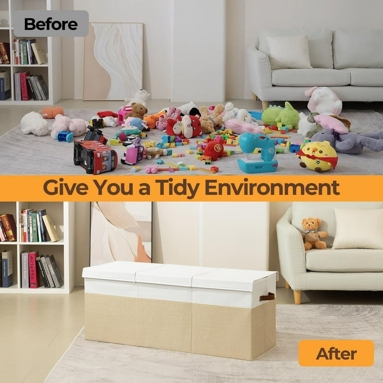 まとめ売り アソートBOX 大量 物販 SALE Extra Large Toy Box,Toy Storage Organizer Collapsible Storage Bins