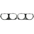 thumbnail image 3 of Par de embellecedores del marco del faro Jadeshay Biseles de faros Negro 2015-2019 para Dodge Challenger, 3 of 8