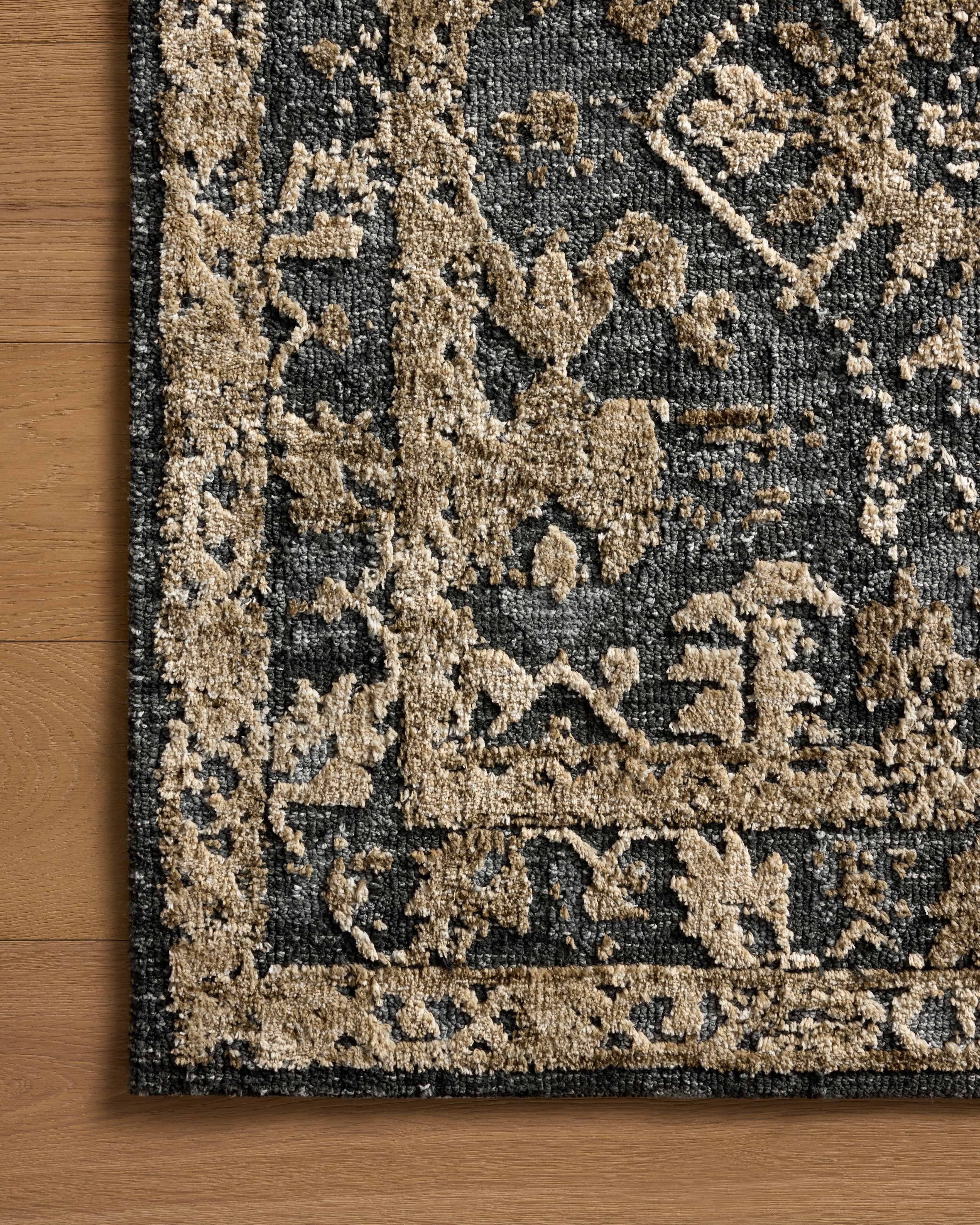 Loloi Percival Denim /Granite Area 18" x 18" Sample Area Rug