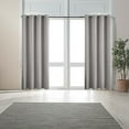 thumbnail image 5 of Lilgiuy Blackout Curtains for Bedroom, Solid Color Full Light Blocking Curtains, Breathable Window Curtain for Living Room 63 inch Length, Overlay Elegant Curtains for Kitchen (1Panels), 5 of 6